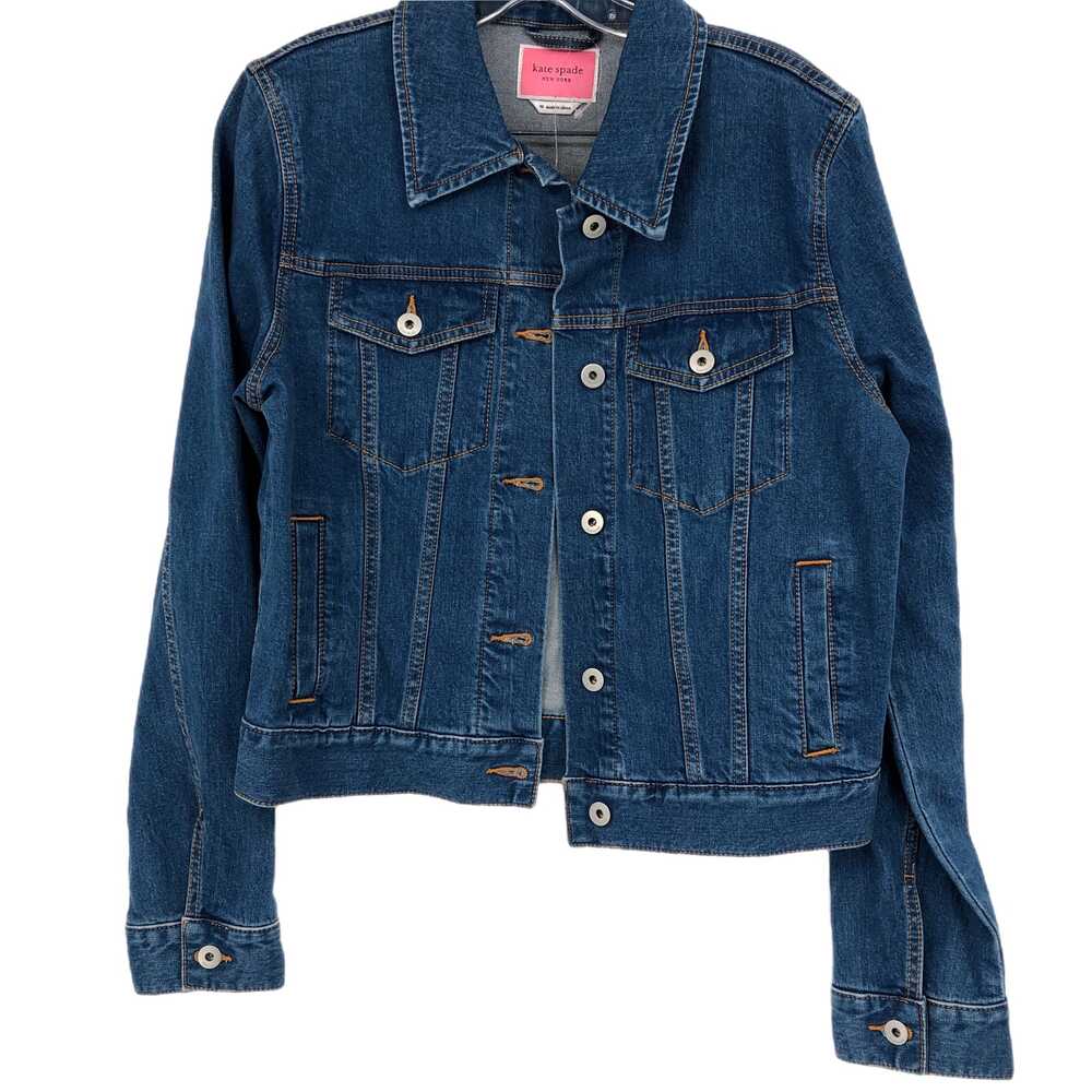 Kate Spade Blue Classic Jean Jacket | Casual Chic